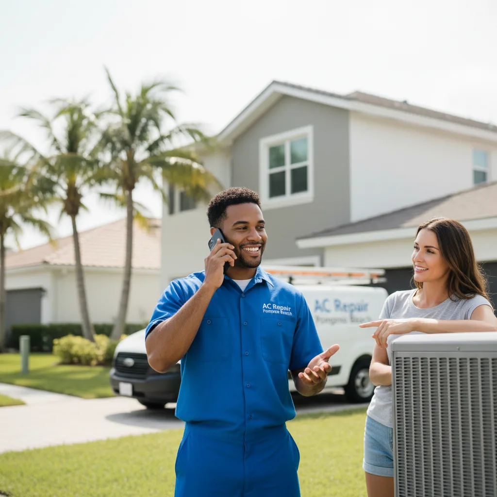 AC Repair Pompano Beach customer support in Groves